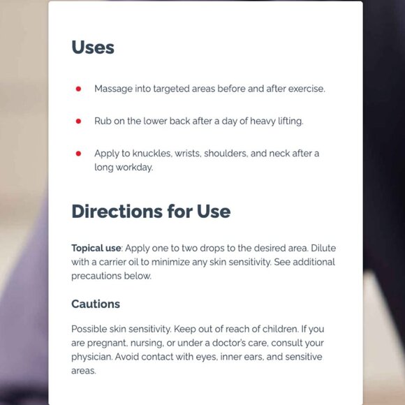 DoTerra | Deep Blue 5ML Essential Oil - New & Unopened - Picture 3 of 4